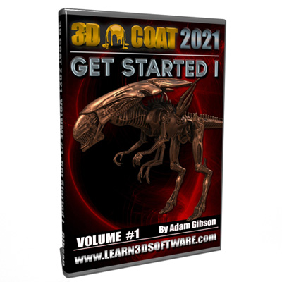 3D Coat 2021- Volume #1- Get Started I