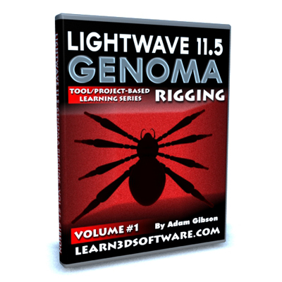 Lightwave 11.5 Genoma Volume #1