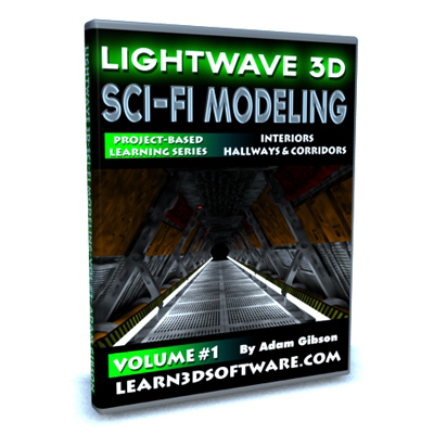 Lightwave Sci-Fi Modeling (Volume #1)-Interiors: Hallways & Corridors